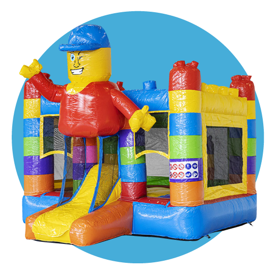 Castillo hinchable LEGO